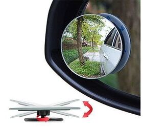  Kitbest Rear View Mirror, Universal Interior Clip On Panoramic  Rearview Mirror to Reduce Blind Spot Effectively – Wide Angle – Convex –  For Cars, SUV, Trucks : Automotive