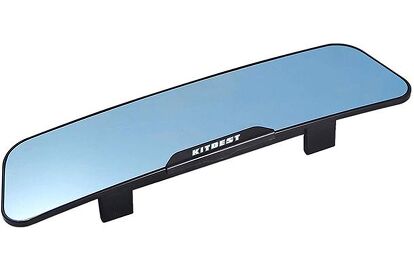 KITBEST Interior Clip on Wide Angle Rear View Mirror