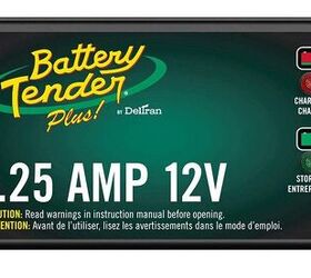 Editor's Choice: BATTERY TENDER® Plus 12V, 1.25A Battery Charger