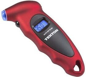TEKTON Instant Read Digital Tire Gauge With Lighted Nozzle