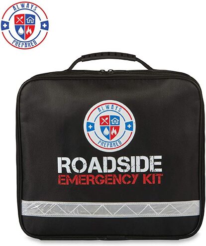 Always Prepared Roadside Emergency Kit - 62 Pieces