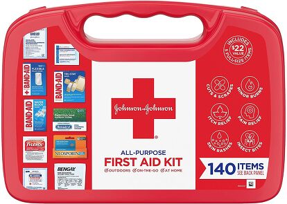Editor's Choice: Johnson & Johnson All-Purpose Compact First Aid Kit