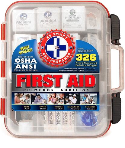 Be Smart & Get Prepared First Aid Kit