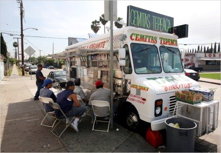 la pencil pushers tells taco trucks to fo d