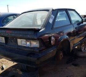 junkyard find 1986 ford escort gt