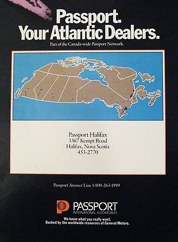 abandoned history general motors passport and asna total brand confusion part i