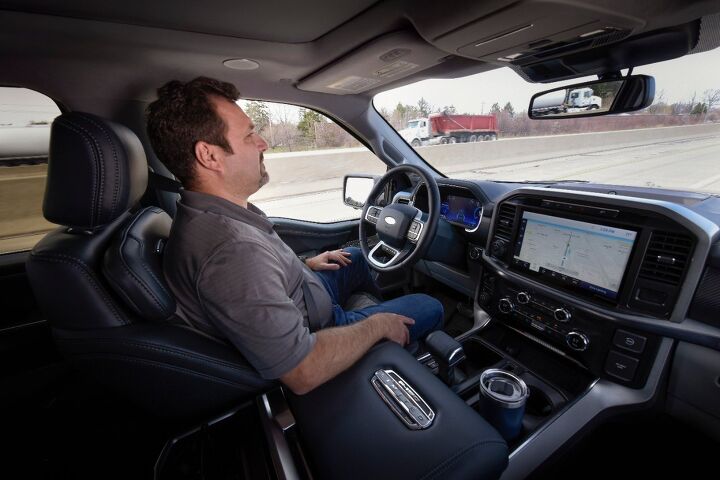 ford introduces 8216 hands free bluecruise system for f 150 mach e