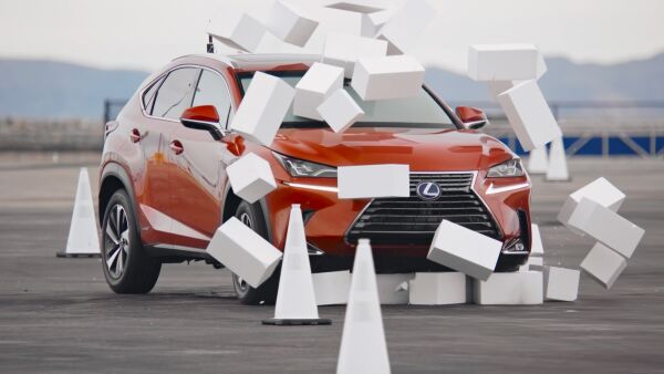 lexus makes a point about distracted driving