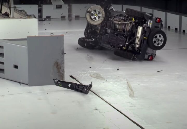 jeep wrangler unlimited protected the driver in dreaded iihs small overlap