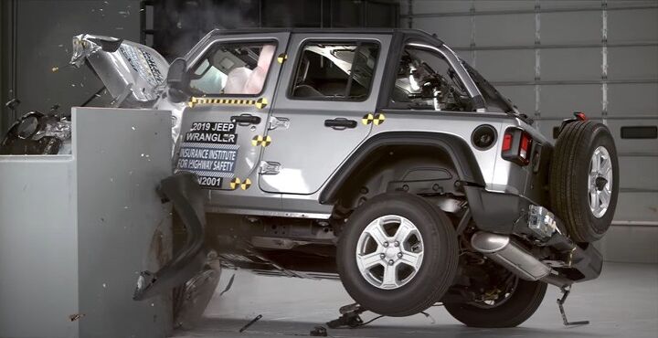 Jeep Wrangler Unlimited Protected the Driver in Dreaded IIHS Small Overlap  Test… but Repeated Rollovers Didn't Help Its Case | The Truth About Cars