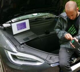 hackers do the dirty to another tesla model 3