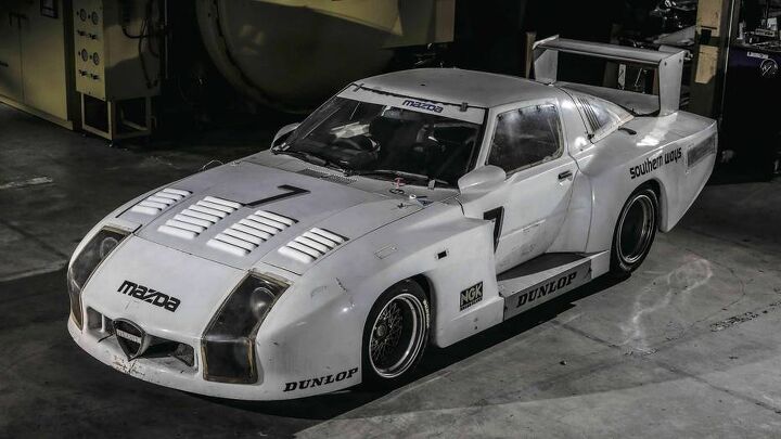 mazda 254i le mans discovered after 35 year absence