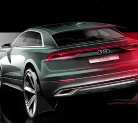 Q8 Teaser Shows Audi Sticking With New Taillight Design; SUV Gets Its Own TV Show
