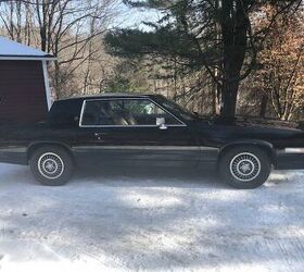 rare rides a 1983 cadillac eldorado touring coupe looking sinister in black