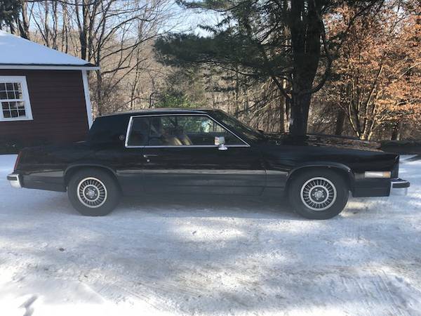 rare rides a 1983 cadillac eldorado touring coupe looking sinister in black