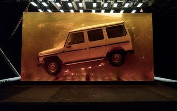 Mercedes-Benz Cast a 1979 280GE in Synthetic Amber for NAIAS