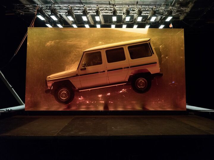 Mercedes-Benz Cast a 1979 280GE in Synthetic Amber for NAIAS