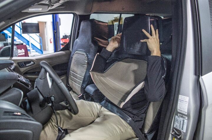 Talking With Lights: Ford Disguises Driver As a Seat to Scrutinize a Confused Public