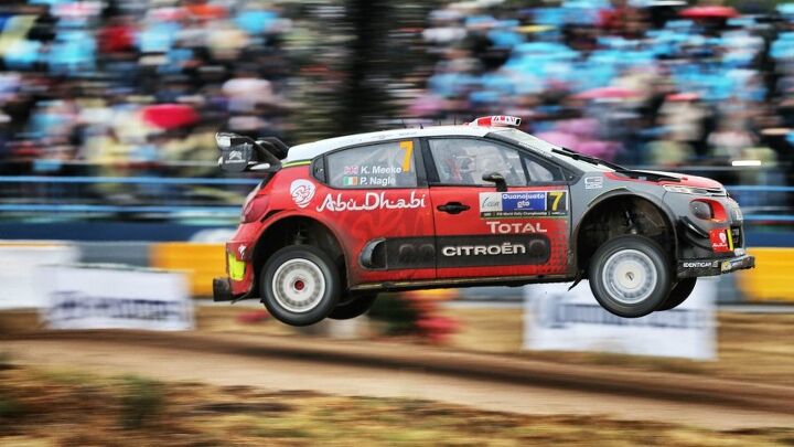 impromptu parking lot slalom leads to incredible wrc victory