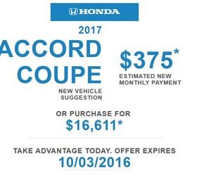 When Is a New Accord for $16,000 Not a Deal After All?