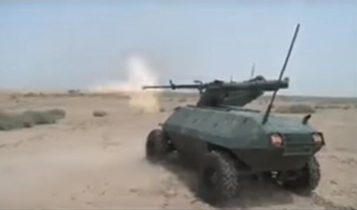 finally robotic cars that fire guns but only in iraq for now