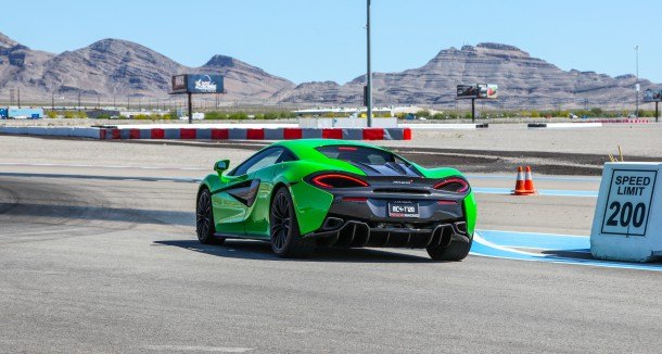 2016 mclaren 570s track review sure bet on the strip