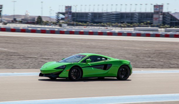 2016 mclaren 570s track review sure bet on the strip