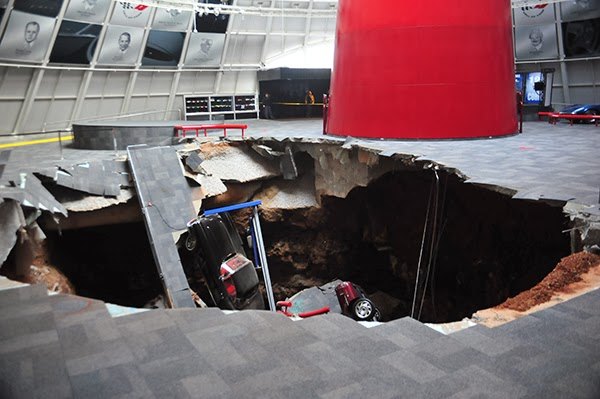 disaster at national corvette museum can history be saved