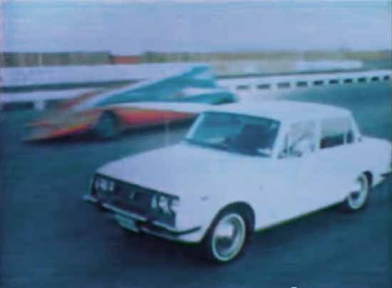 Adventures In Marketing: 1970 Toyota Corona Beats Green Monster Jet Car In Drag Race