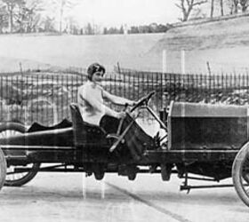 women drivers in period advertising