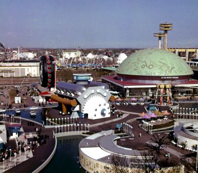 the automotive world of the fair 1964