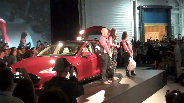 Elon Musk: "As You Can See, The Tesla Model S… Can Actually Seat Eight"