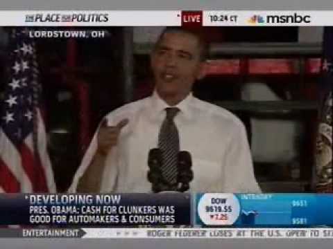 Obama Toasts the Cobalt in Lordstown