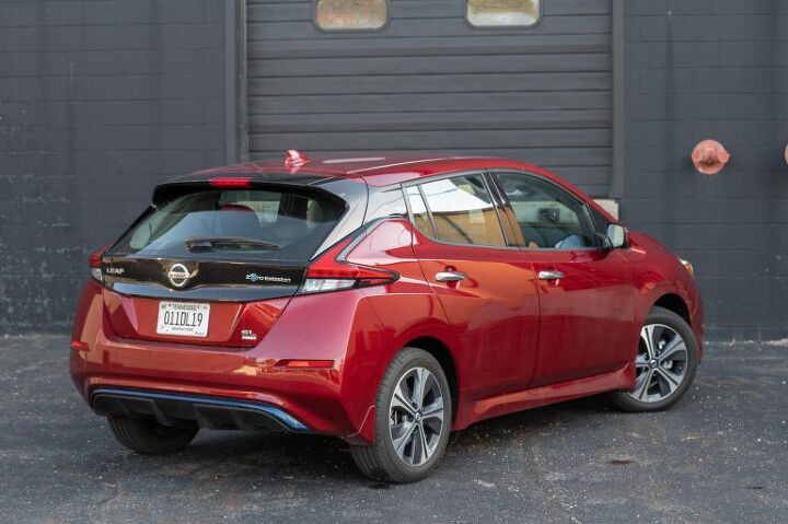 2022 nissan leaf review horse firmly in front of cart but path not yet determined
