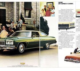 General Motors 1975 Advertising Brochure Color Illustrations All Models Brands 