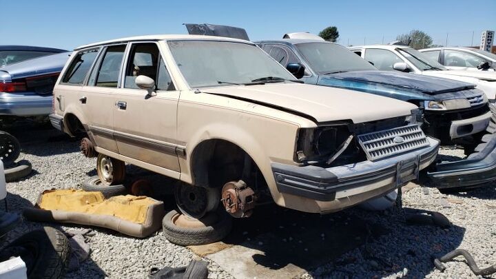 junkyard find 1985 ford escort gl wagon