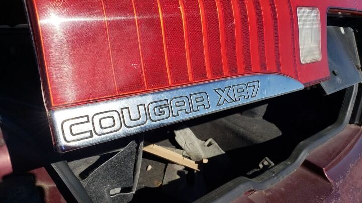 junkyard find 1997 mercury cougar xr7 30th anniversary edition
