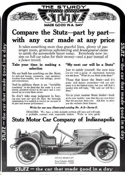 rare rides icons the history of stutz stop and go fast part ii