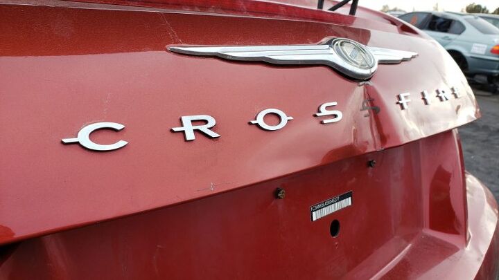 junkyard find 2005 chrysler crossfire limited roadster