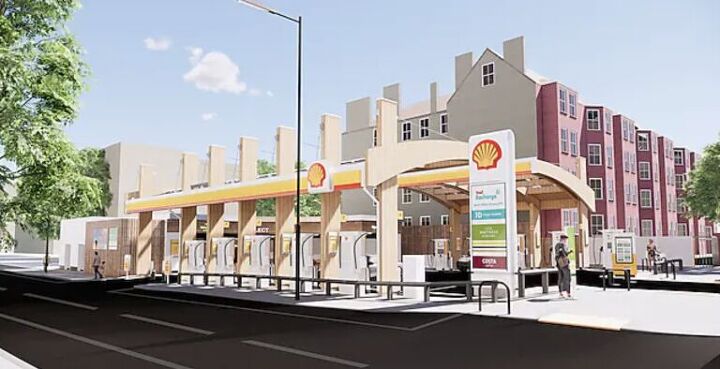 In the UK, Shell is Converting Gas Stations to Charging Centers
