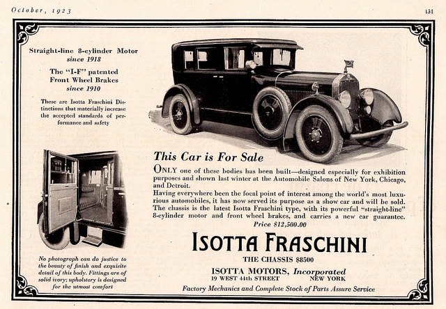 rare rides icons isotta fraschini planes boats and luxury automobiles part ii