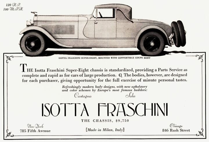 rare rides icons isotta fraschini planes boats and luxury automobiles part ii
