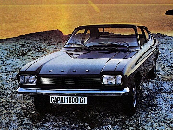  Íconos de Rare Rides El Ford Capri, un Mustang europeo (Parte I)