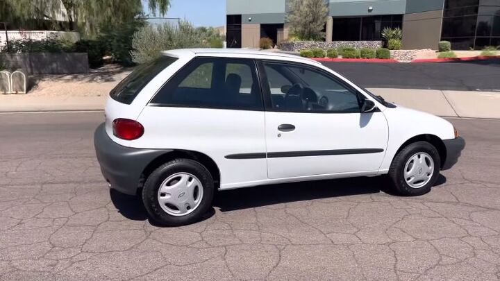 rare rides a 2000 chevrolet metro which is new