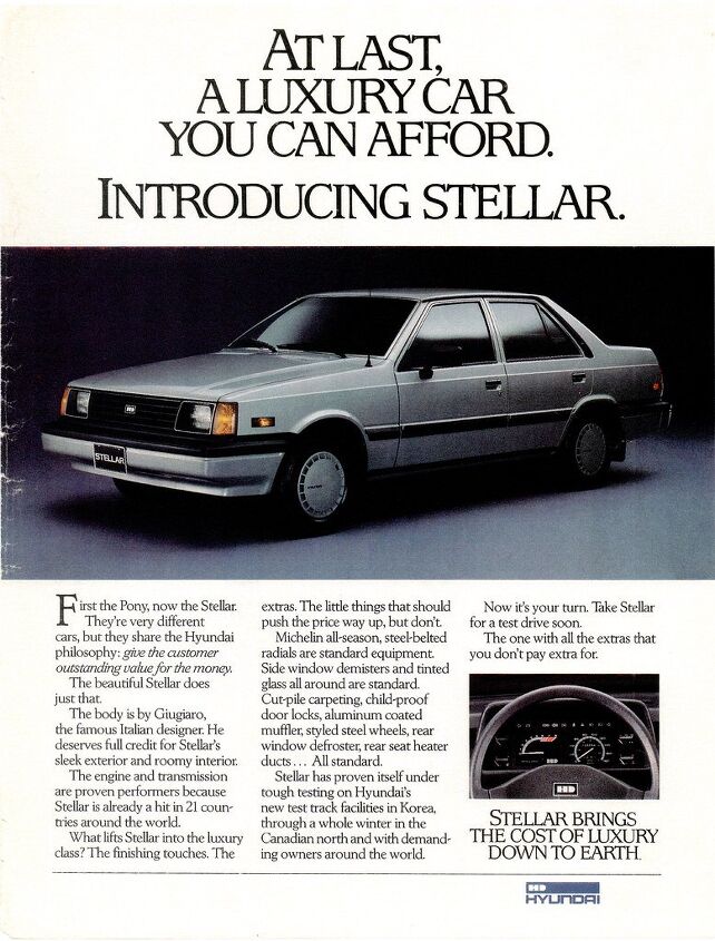 Rare Rides: The 1987 Hyundai Stellar, Korean Midsize and Ford Cousin