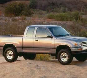rare rides the 1995 toyota t100 a truck of a different era