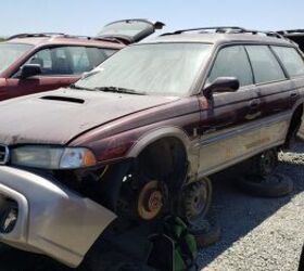 junkyard find 1999 subaru legacy outback limited wagon