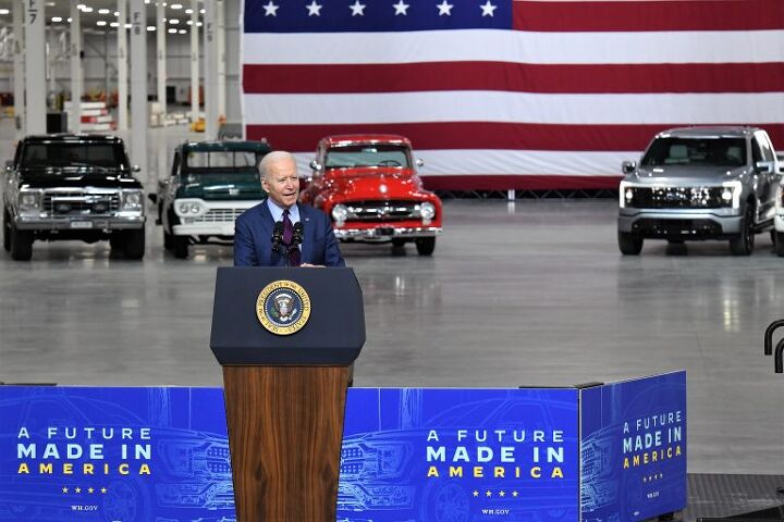 President Biden Goes Truckin' With Ford