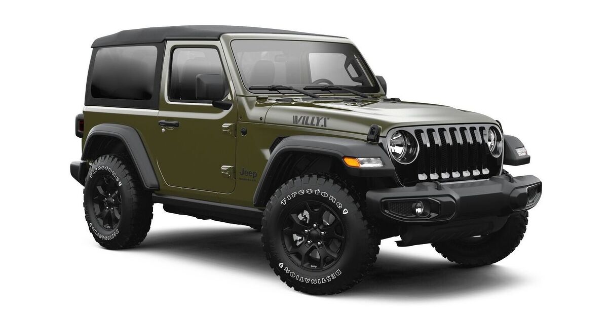 Wrangler willys 2 door Clearance