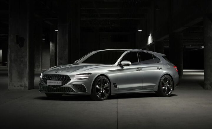 genesis g70 shooting brake revealed now and later